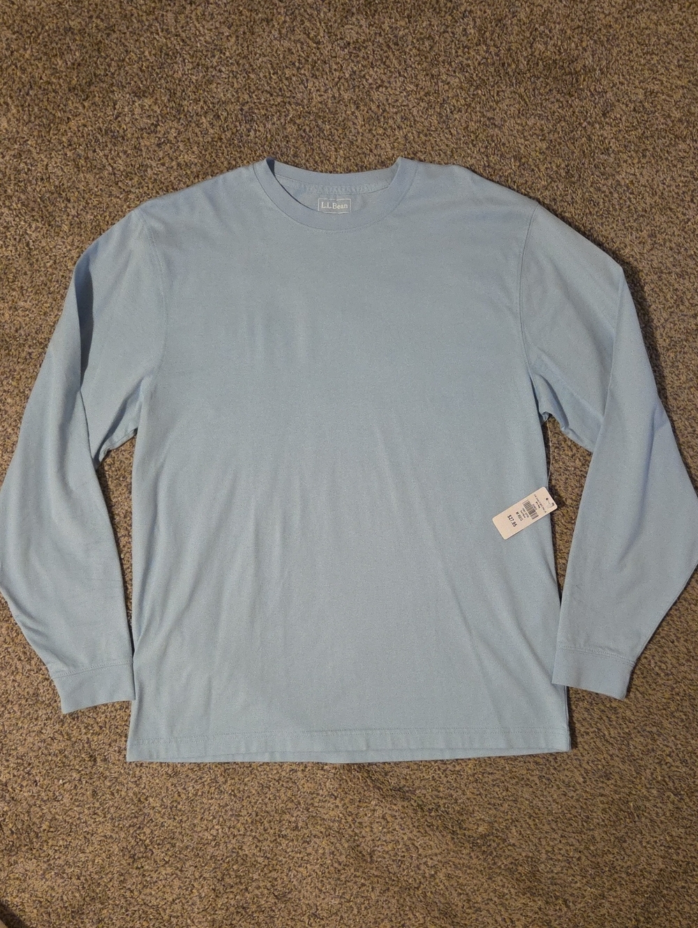 L.L. Bean Men's Long-Sleeve Crewneck Shirt